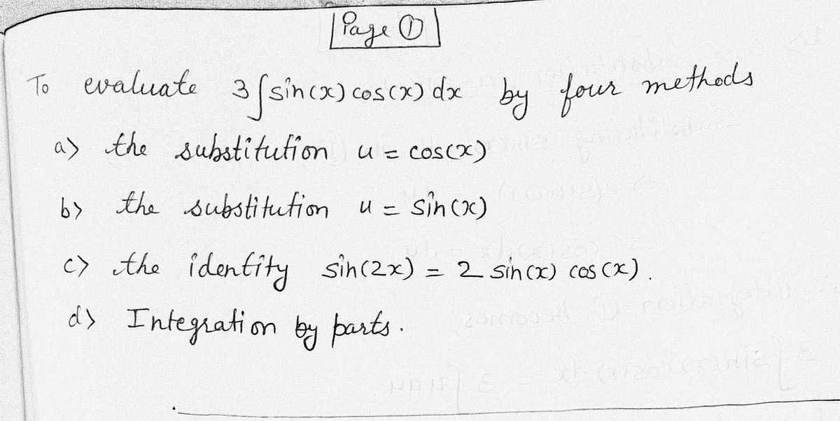 Calculus homework question answer, step 1, image 1