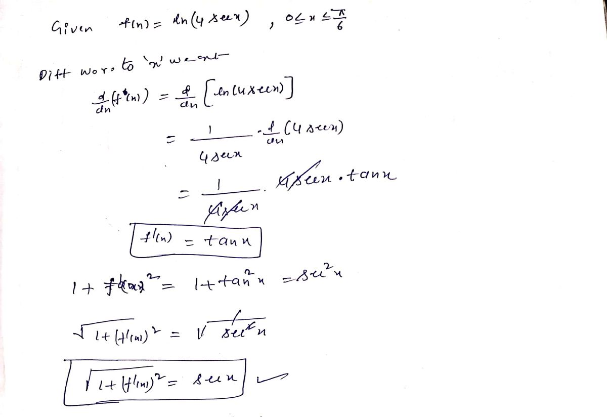 Calculus homework question answer, step 1, image 1