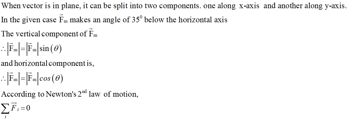 Physics homework question answer, step 1, image 2