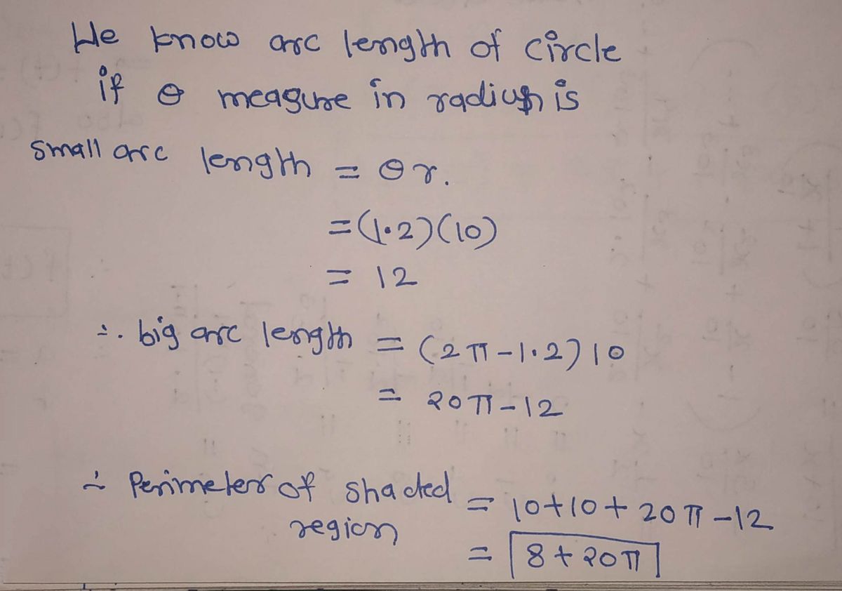 Trigonometry homework question answer, step 1, image 1