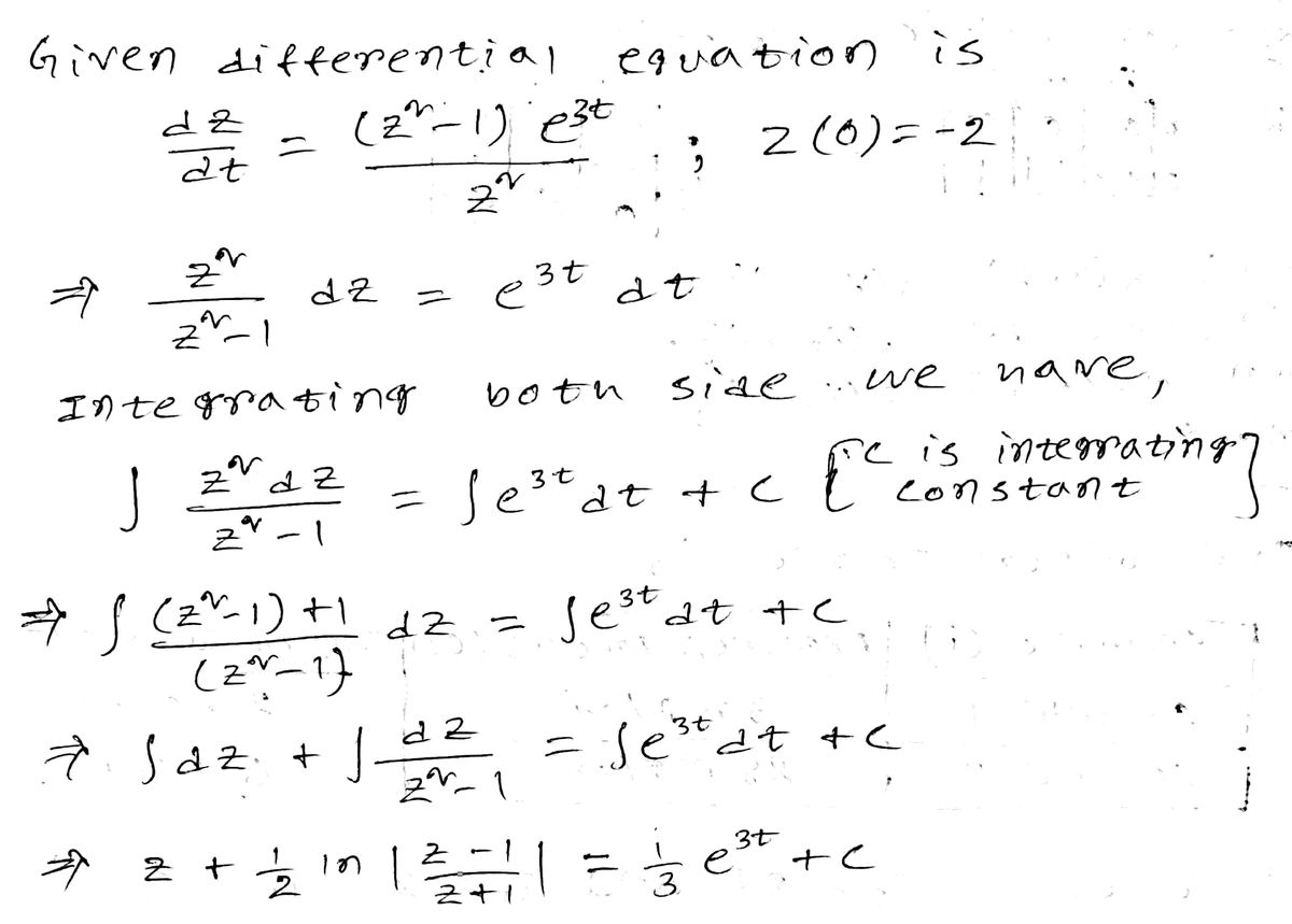 Advanced Math homework question answer, step 1, image 1