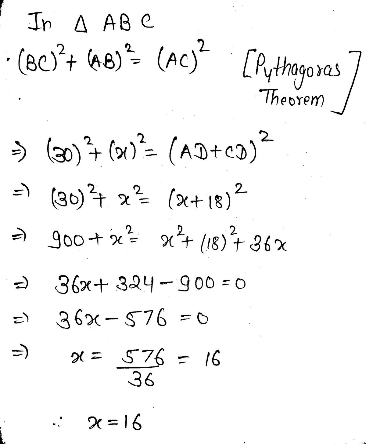 Geometry homework question answer, step 1, image 1