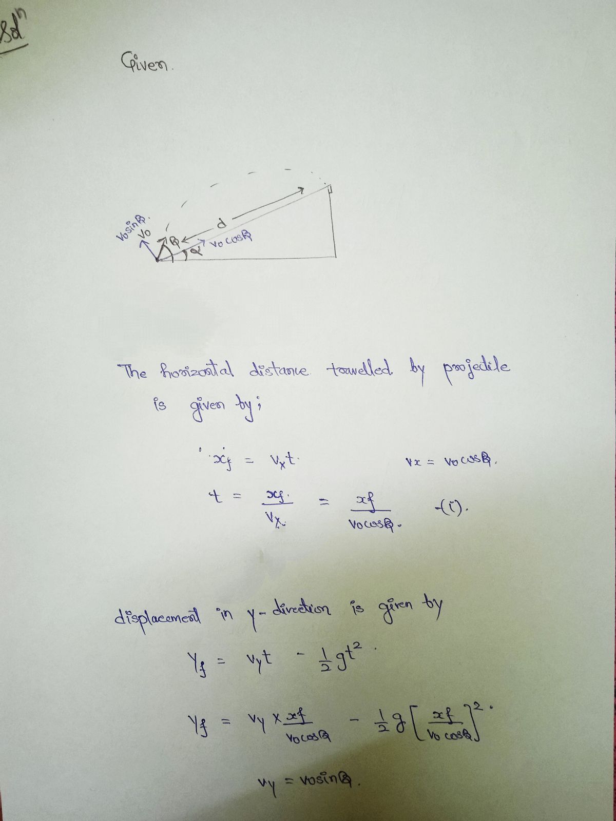 Physics homework question answer, step 1, image 1