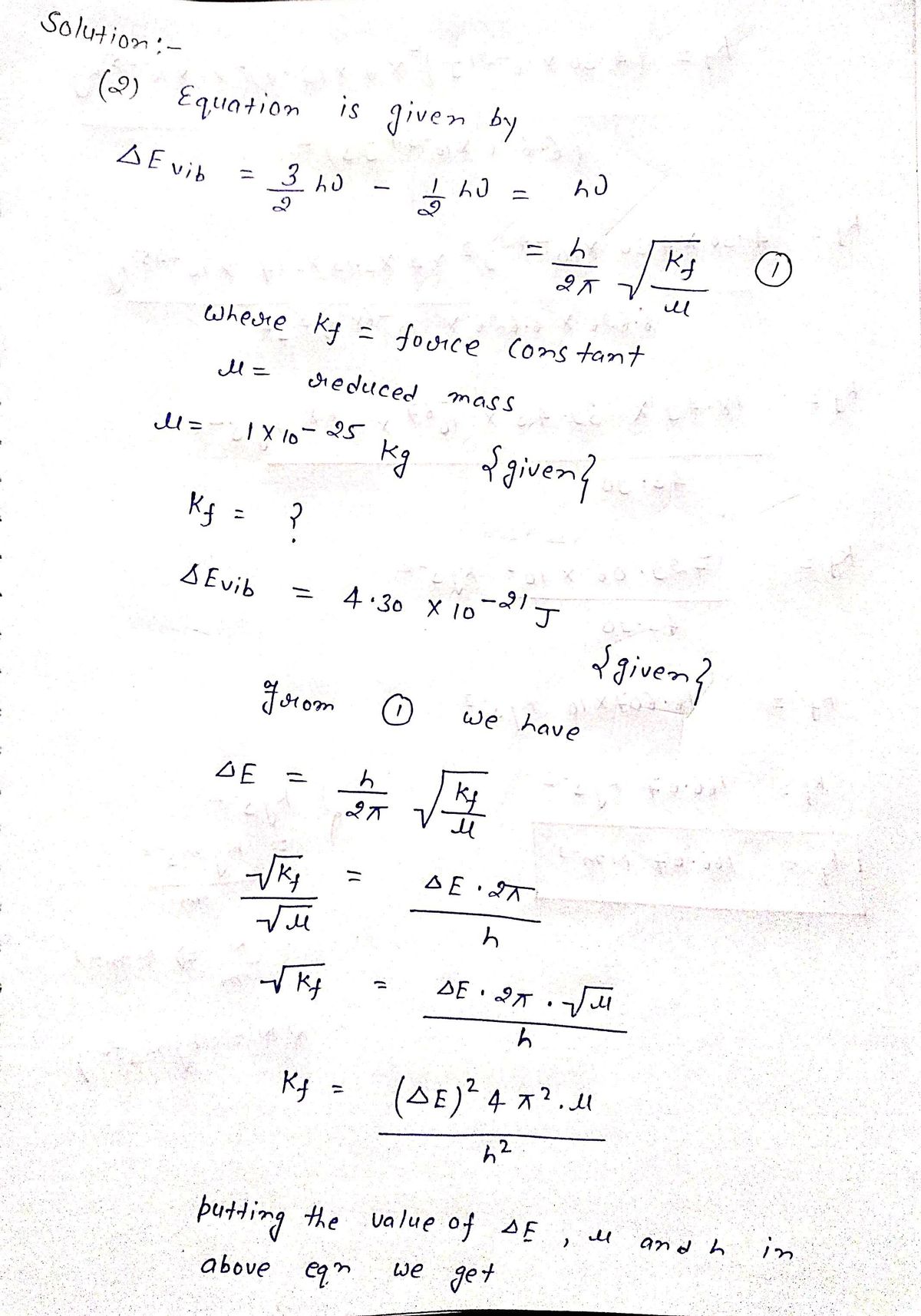 Chemistry homework question answer, step 1, image 1