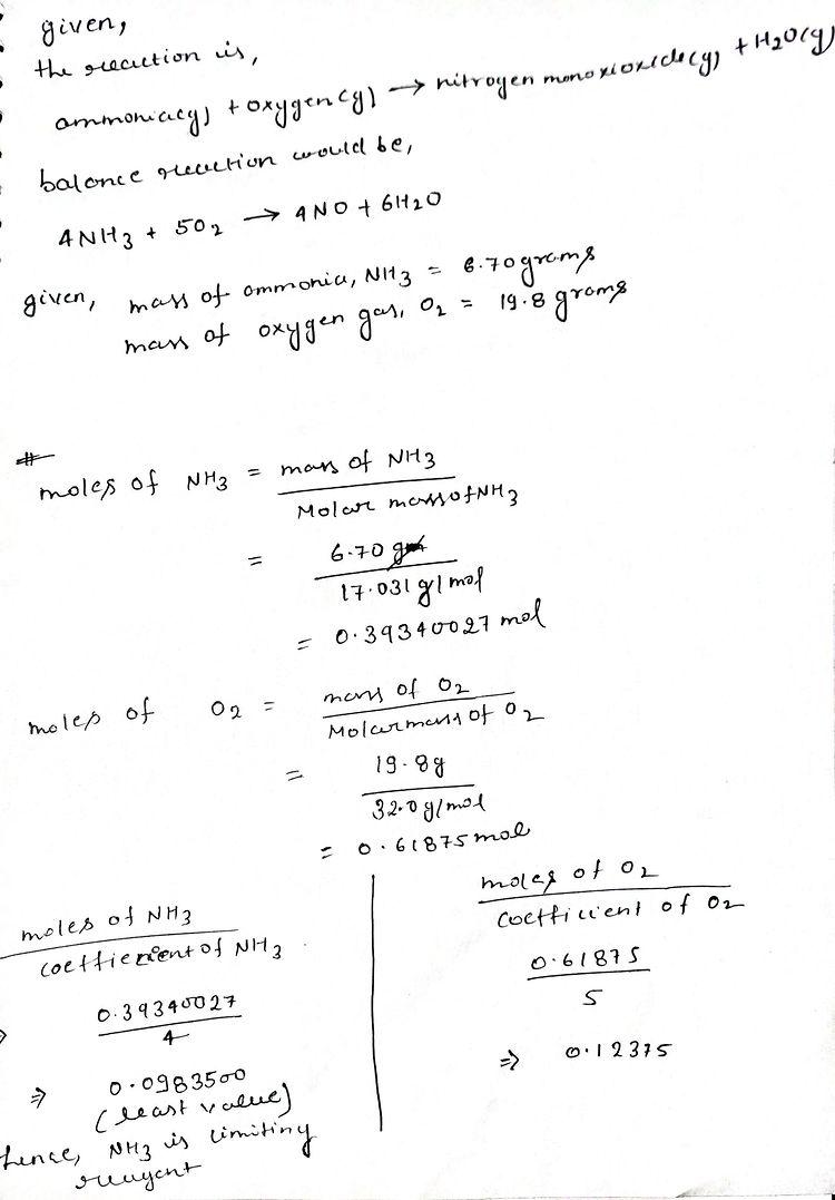 Chemistry homework question answer, step 1, image 1