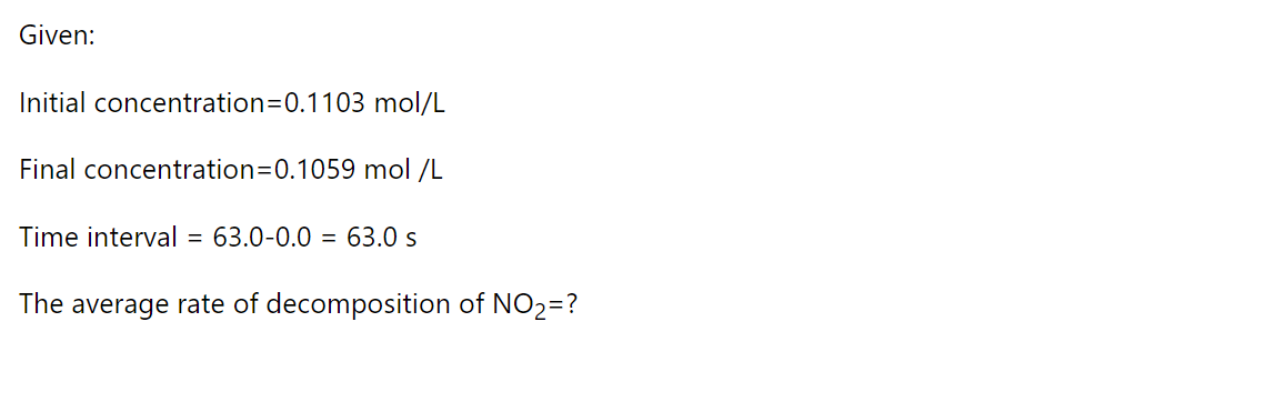 Chemistry homework question answer, step 1, image 1