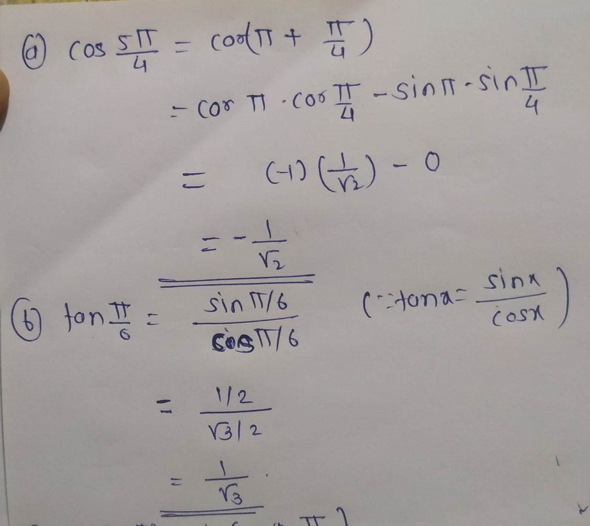 Advanced Math homework question answer, step 1, image 1