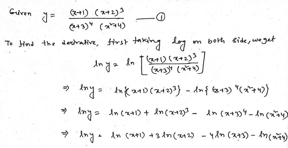 Calculus homework question answer, step 1, image 1