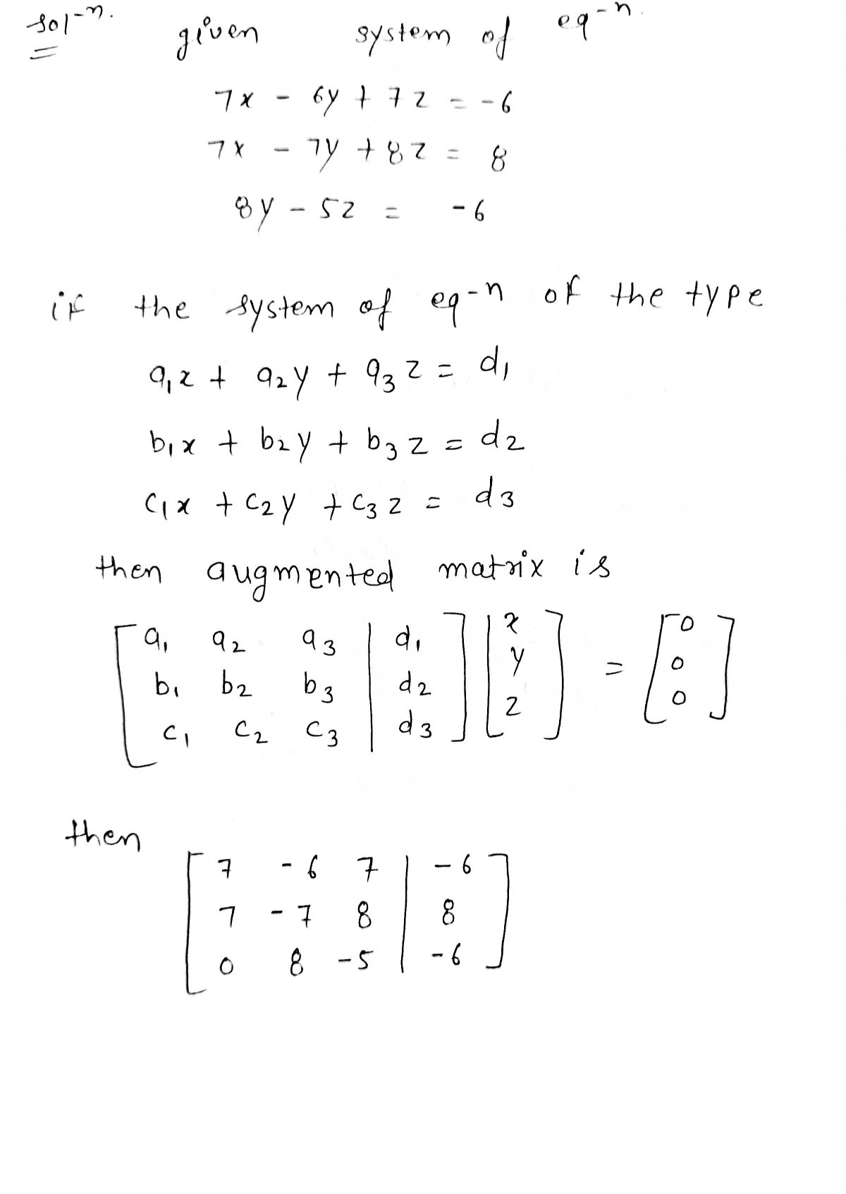 Algebra homework question answer, step 1, image 1