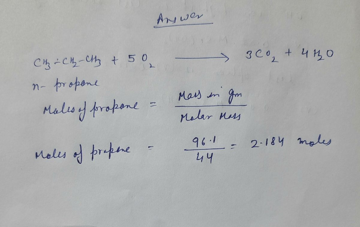 Chemistry homework question answer, step 1, image 1