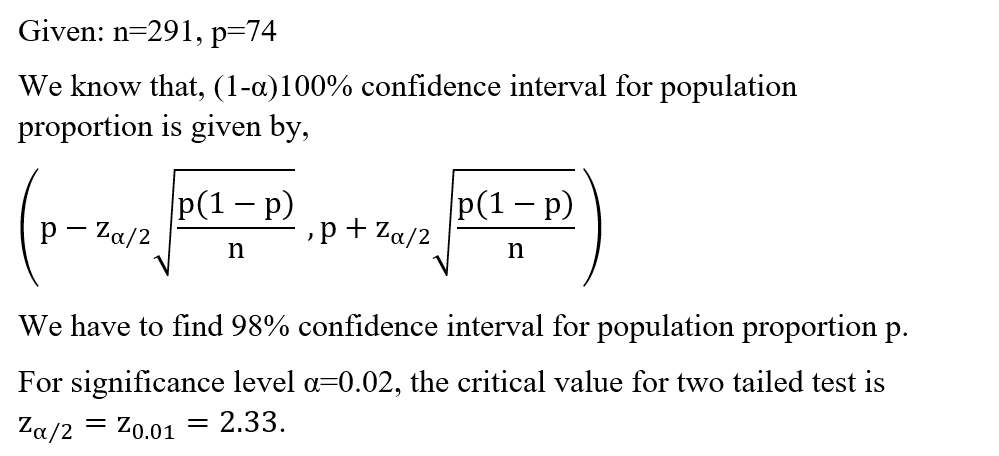 Statistics homework question answer, step 1, image 1