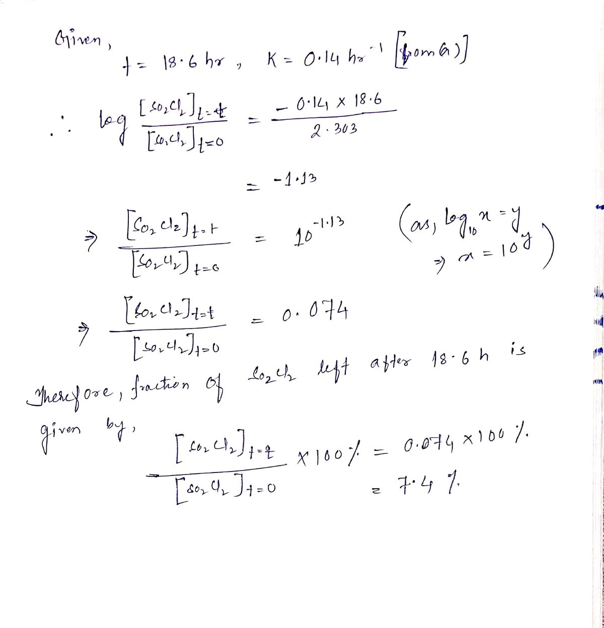 Chemistry homework question answer, step 1, image 3