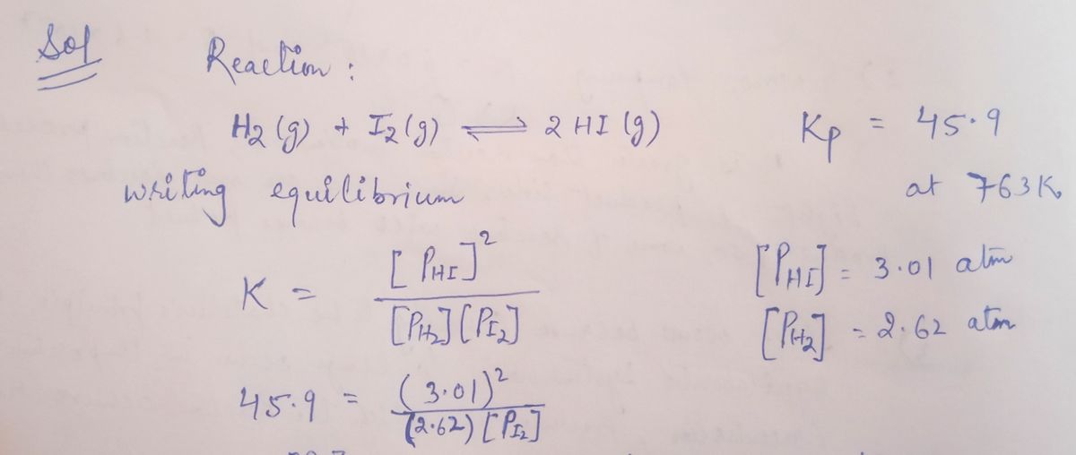 Chemistry homework question answer, step 1, image 1