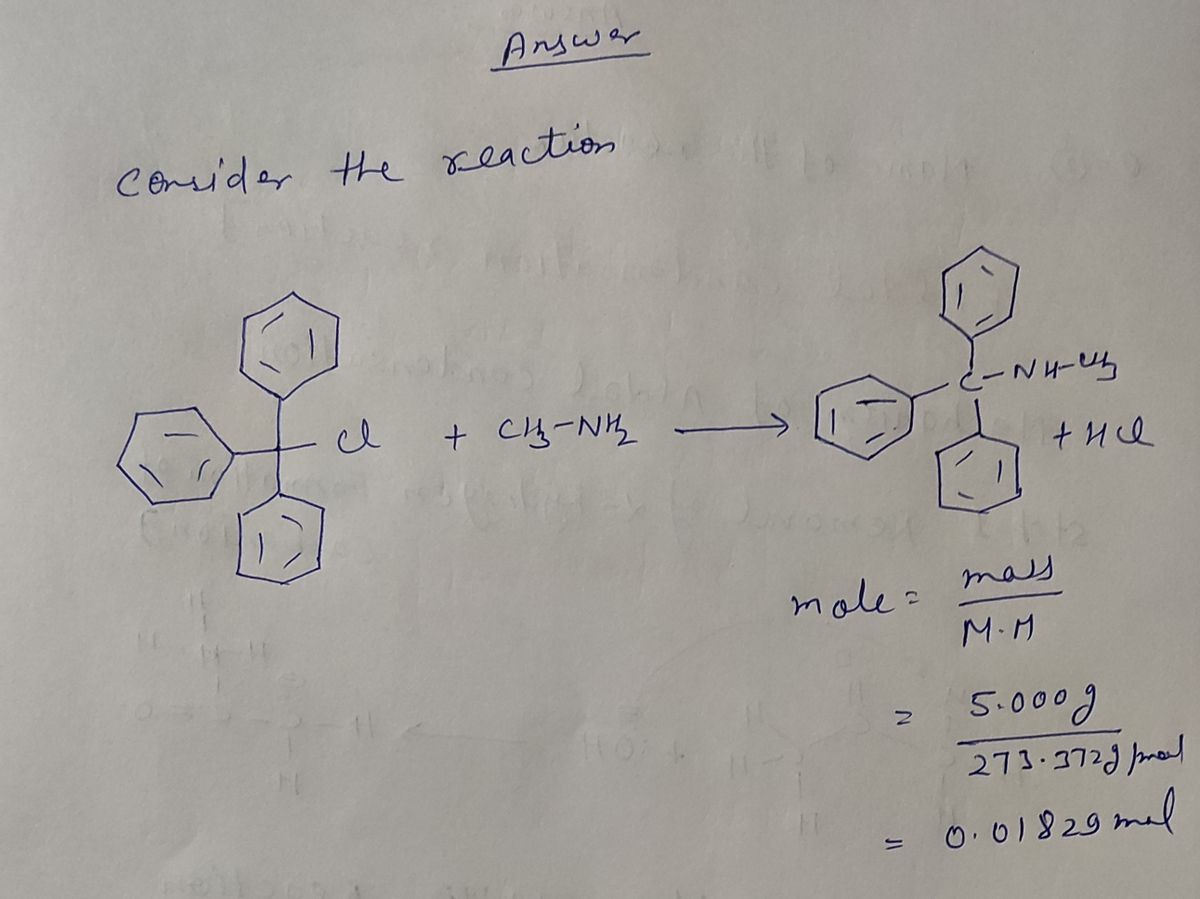 Chemistry homework question answer, step 1, image 1