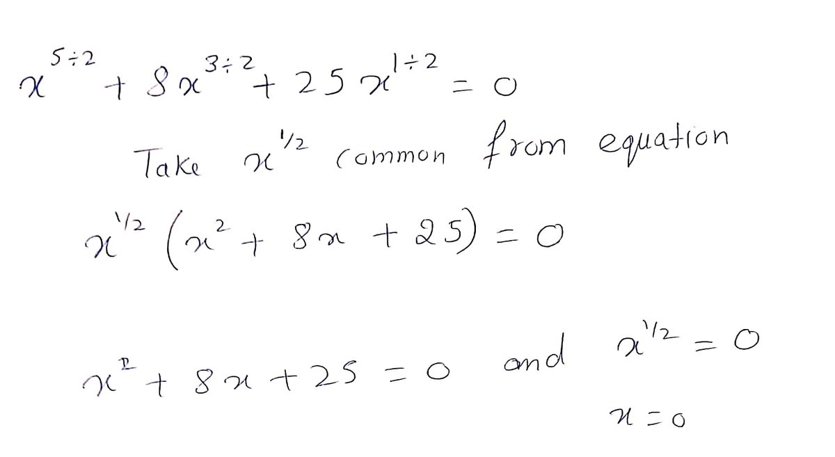 Algebra homework question answer, step 1, image 1