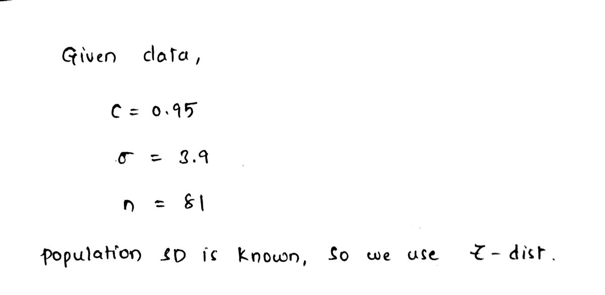 Statistics homework question answer, step 1, image 1