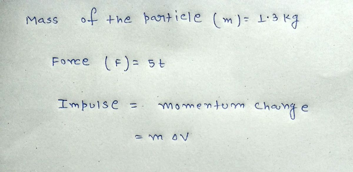 Physics homework question answer, step 1, image 1