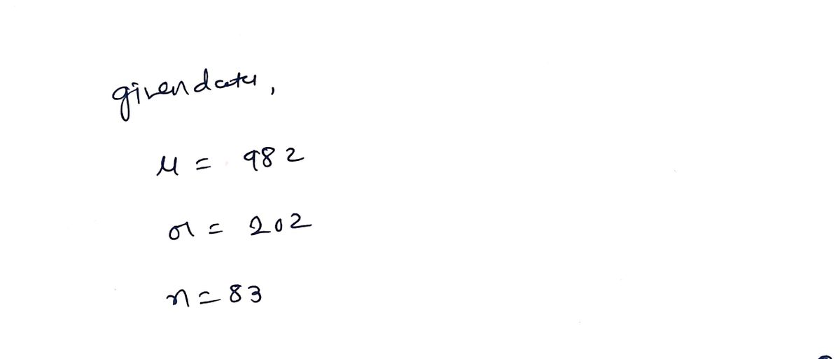 Statistics homework question answer, step 1, image 1