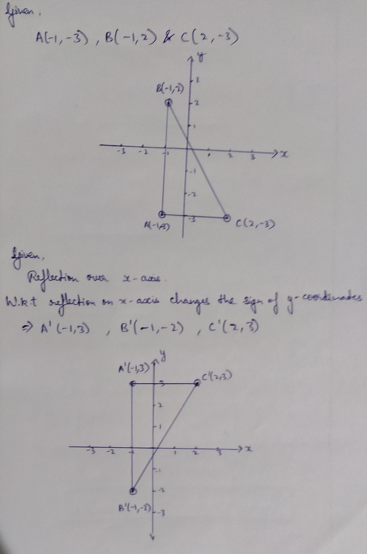 Geometry homework question answer, step 1, image 1