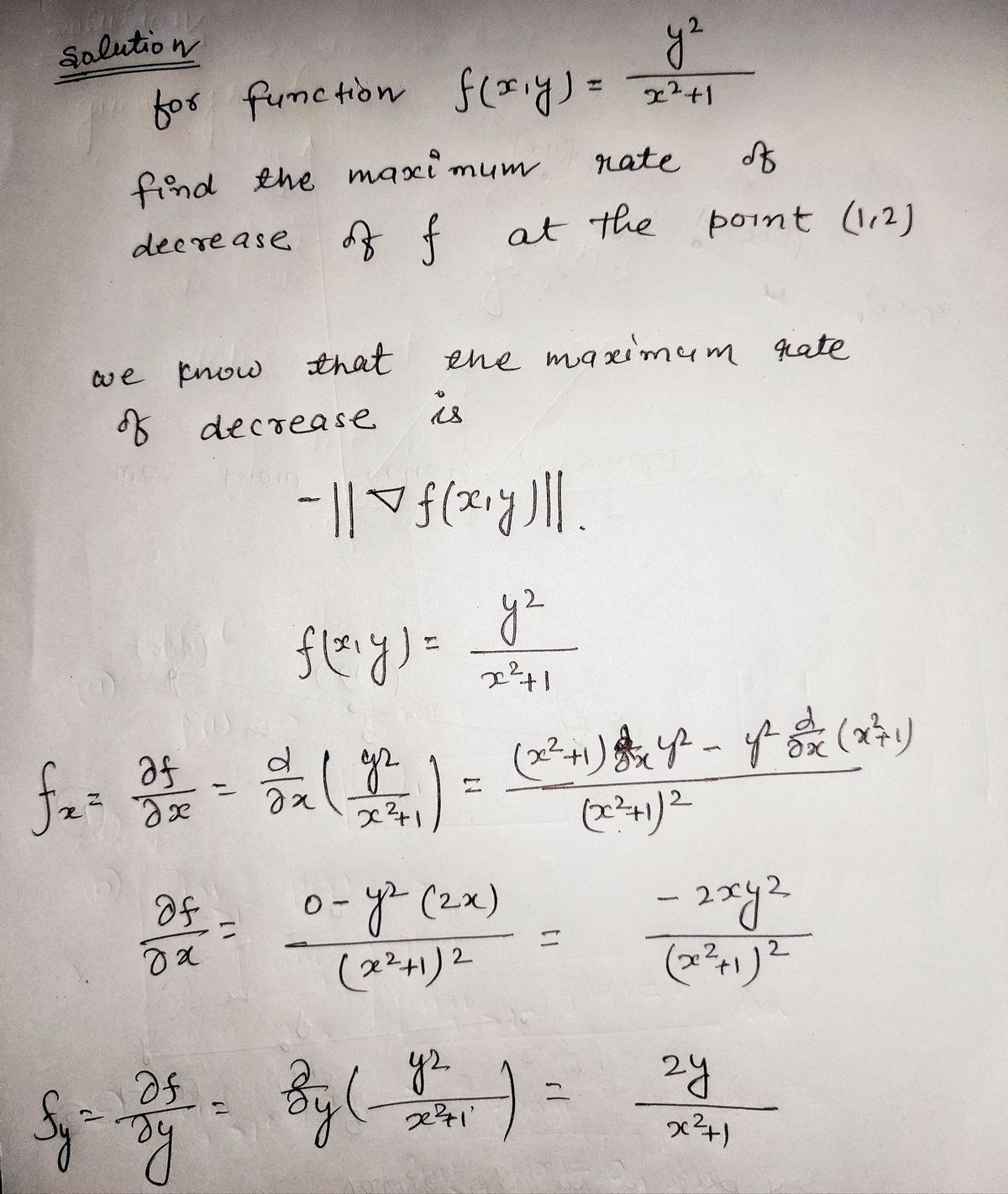 Calculus homework question answer, step 1, image 1