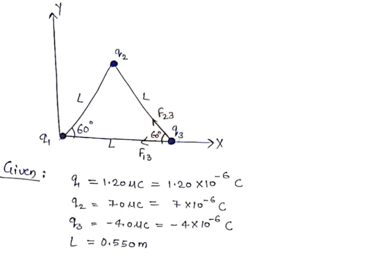 Physics homework question answer, step 1, image 1