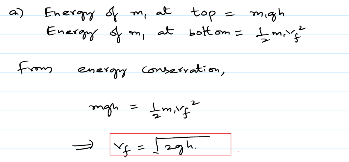 Physics homework question answer, step 2, image 1