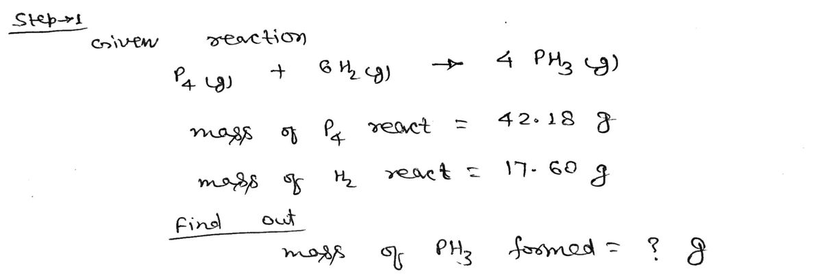 Chemistry homework question answer, step 1, image 1