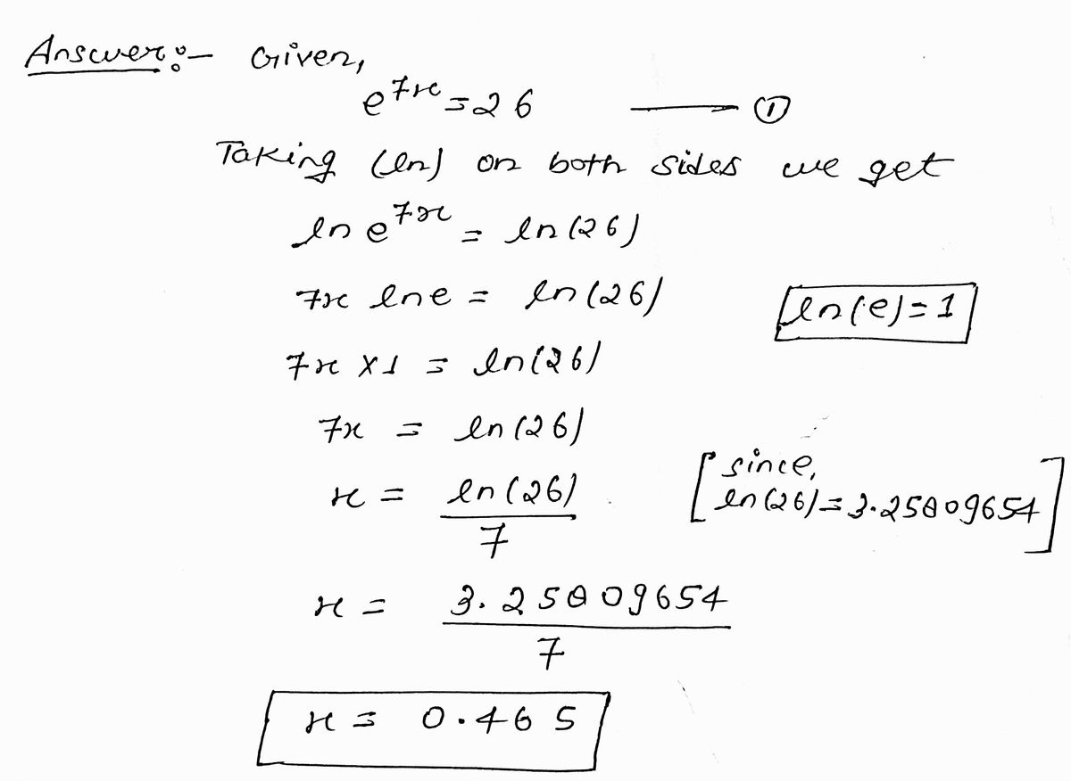 Algebra homework question answer, step 1, image 1