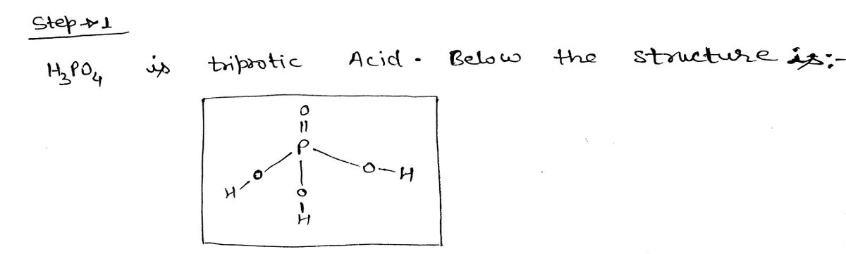 Chemistry homework question answer, step 1, image 1