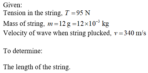 Physics homework question answer, step 1, image 1