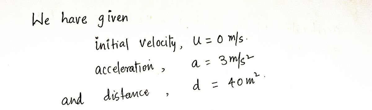 Physics homework question answer, step 1, image 1