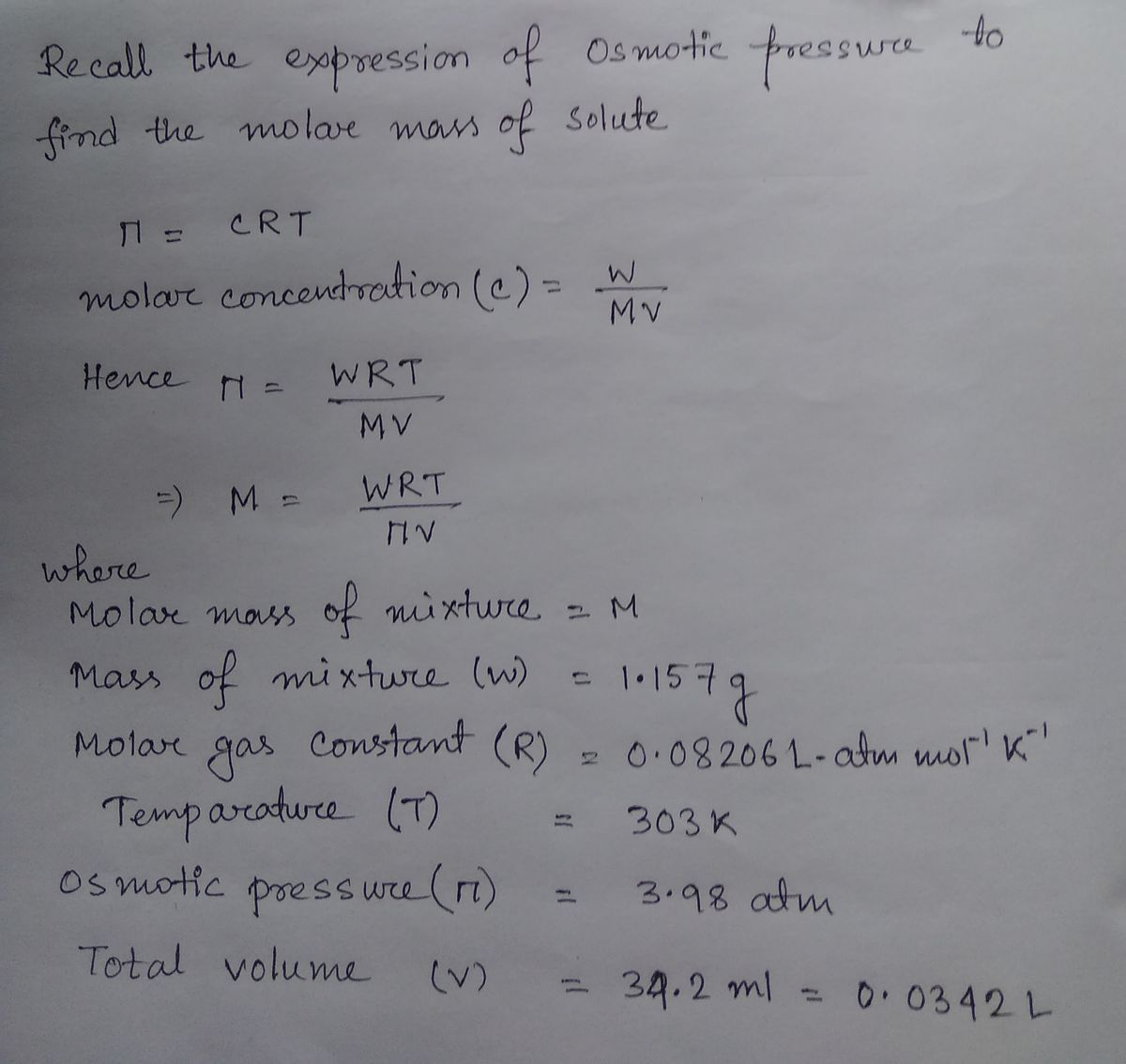 Chemistry homework question answer, step 1, image 1