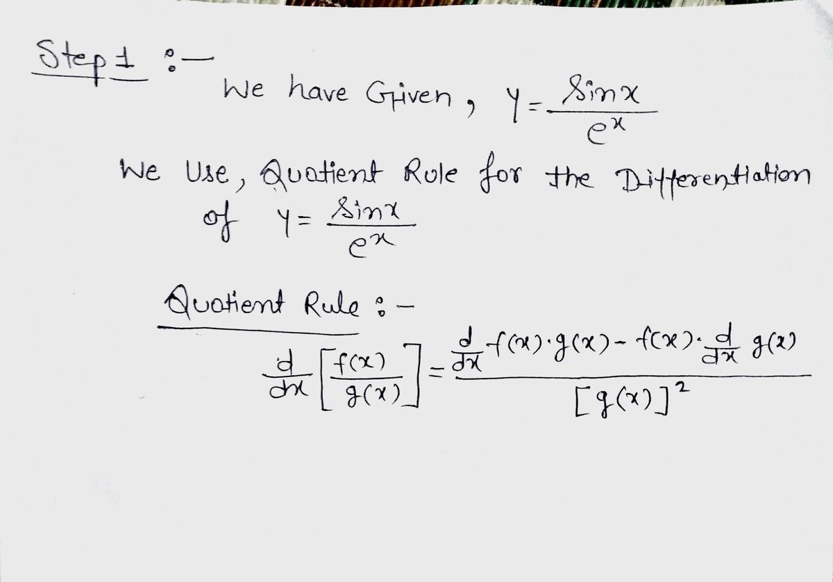 Calculus homework question answer, step 1, image 1