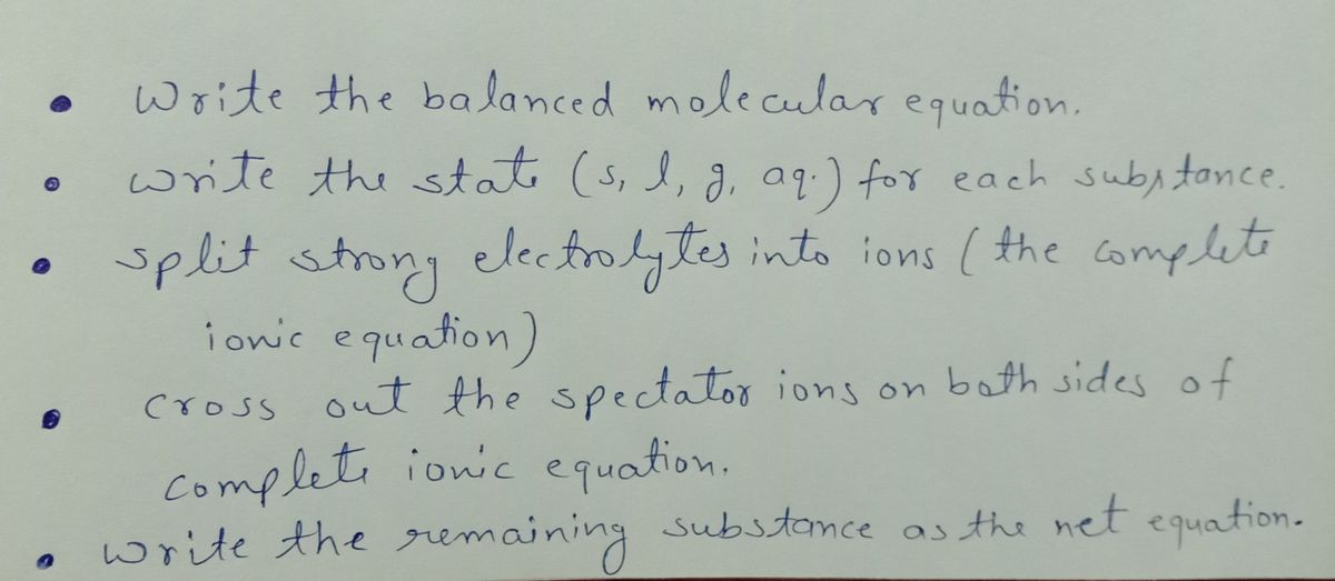 Chemistry homework question answer, step 1, image 1