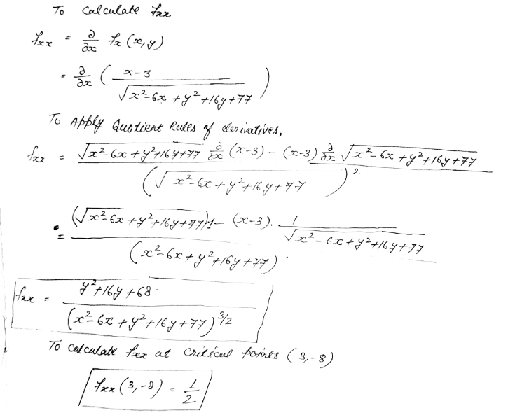 Calculus homework question answer, step 3, image 1