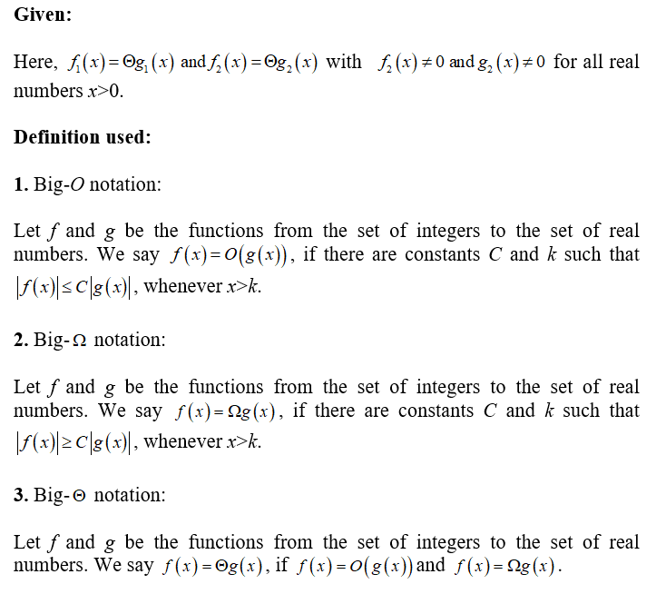 Prove that if is f1(x) is O(g1(x)) and f2(x) is