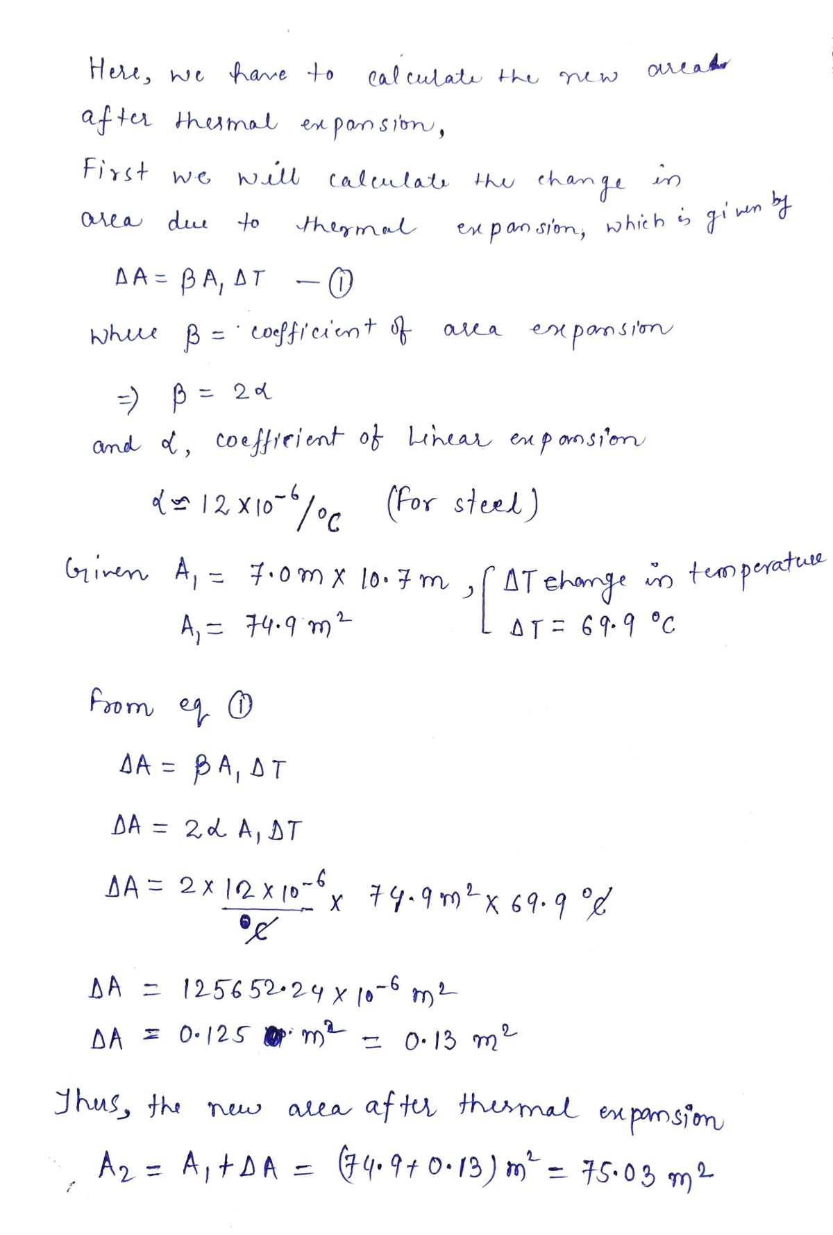 Physics homework question answer, step 1, image 1