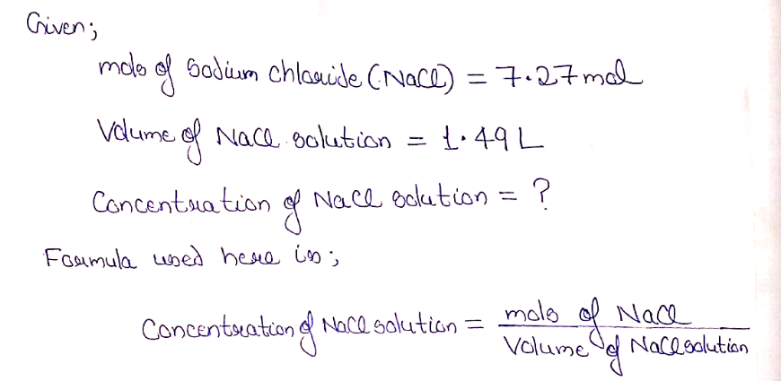 Chemistry homework question answer, step 1, image 1