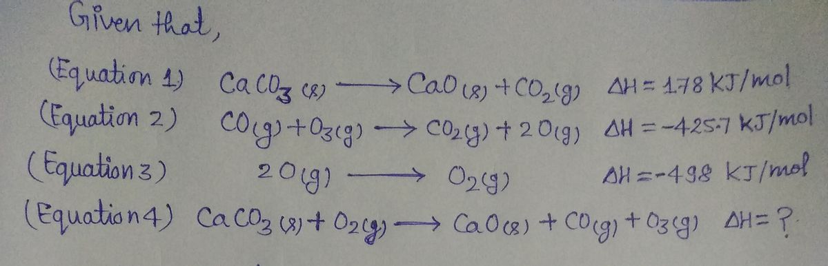 Chemistry homework question answer, step 1, image 1