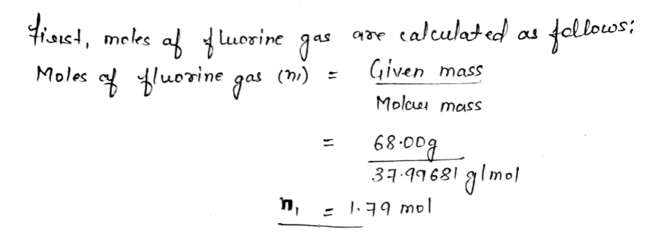 Chemistry homework question answer, step 3, image 1