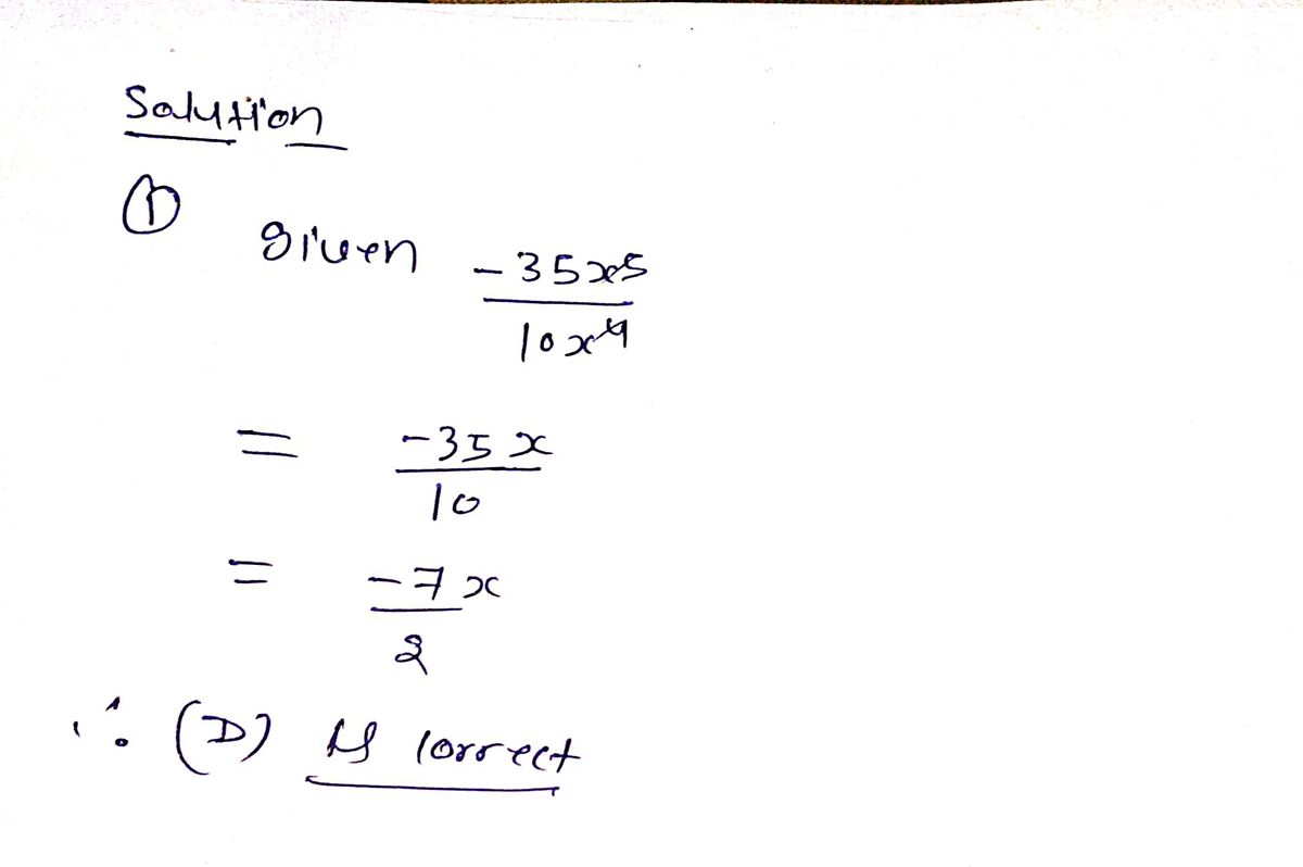 Algebra homework question answer, step 1, image 1