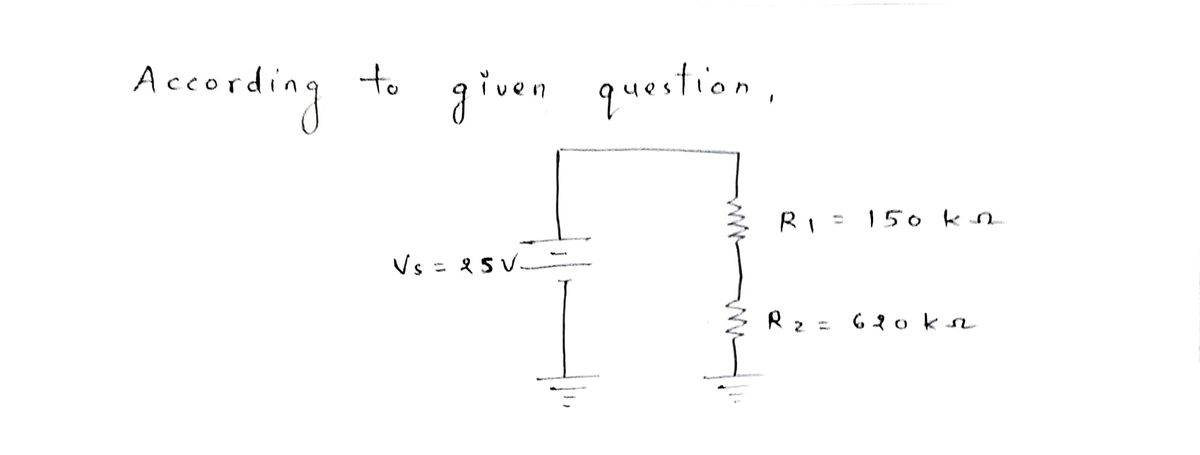 Electrical Engineering homework question answer, step 1, image 1