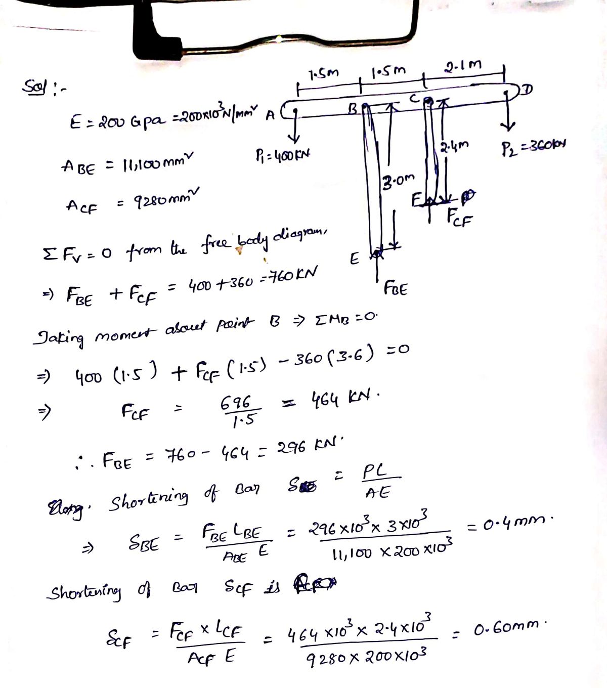 Civil Engineering homework question answer, step 1, image 1