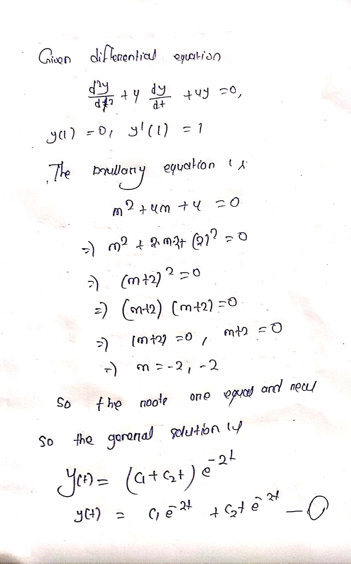 Advanced Math homework question answer, step 1, image 1