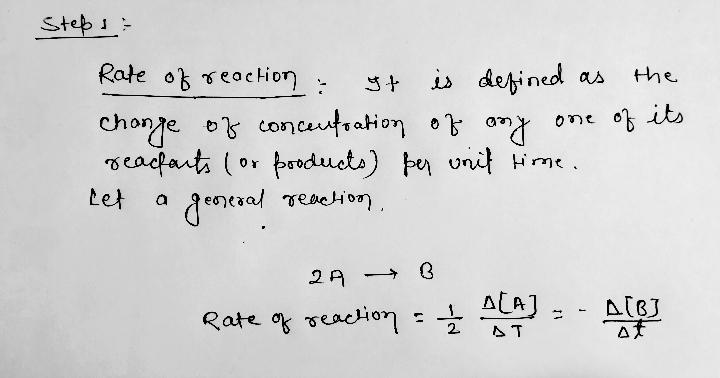 Chemistry homework question answer, step 1, image 1