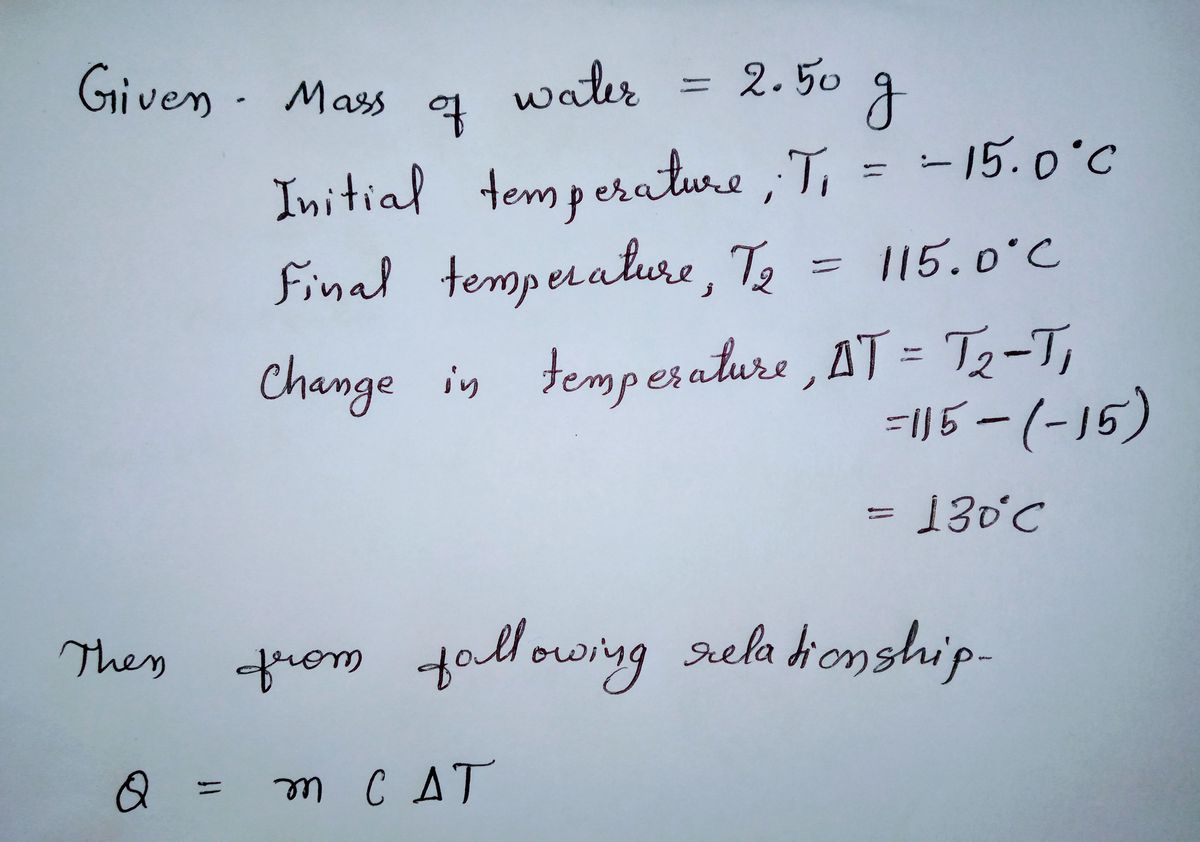 Chemistry homework question answer, step 1, image 1