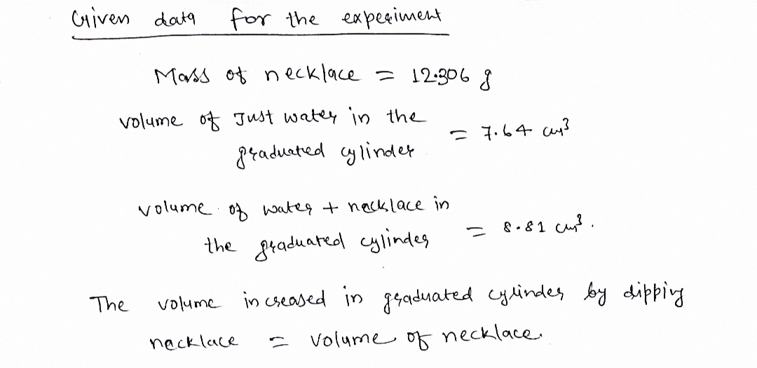 Chemistry homework question answer, step 1, image 1