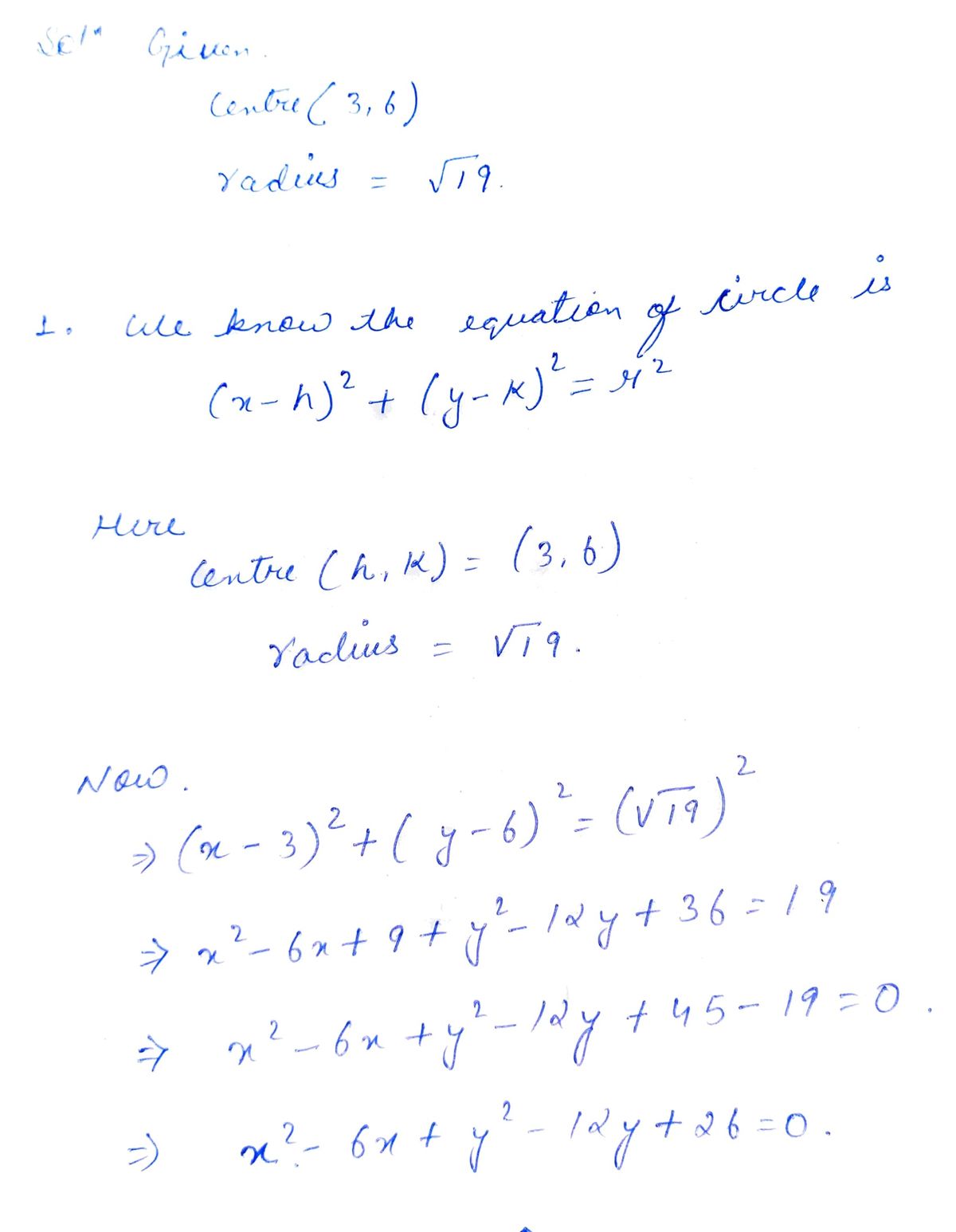 Algebra homework question answer, step 1, image 1