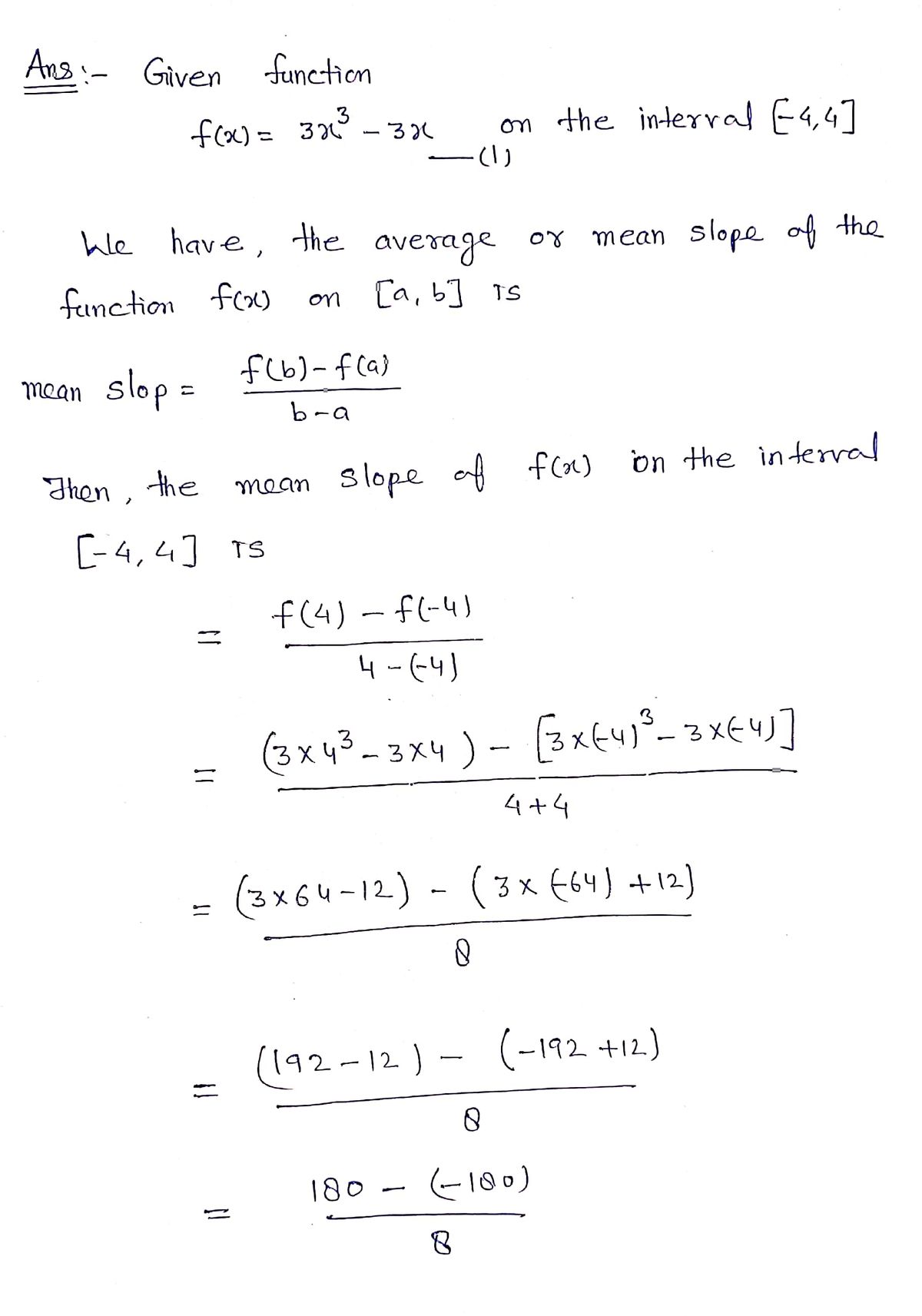 Advanced Math homework question answer, step 1, image 1