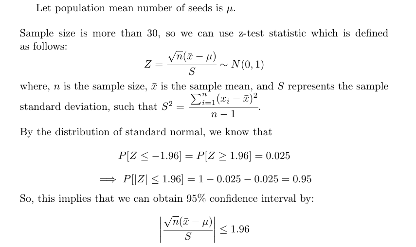 Statistics homework question answer, step 1, image 1